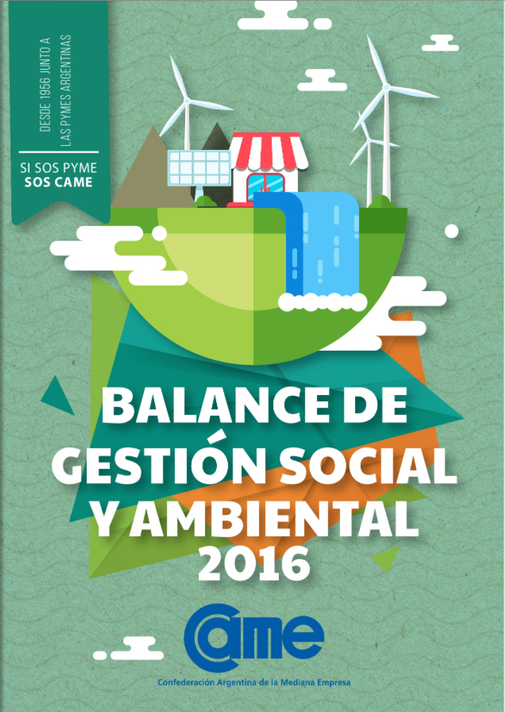 Balances de gestión social y ambiental - 2016